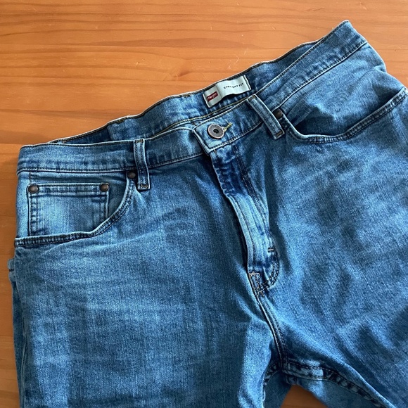 Wrangler Straight Fit Denim Jeans Men's 34x30 - Picture 1 of 4